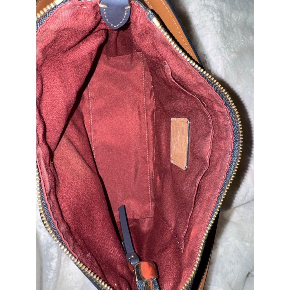 EXCELLENT CONDITION Coach Denim leather coach purse - Picture 8 of 10